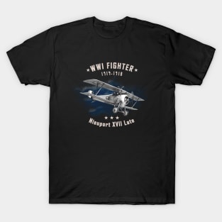 Nieuport Late WWI Fighter aircraft T-Shirt